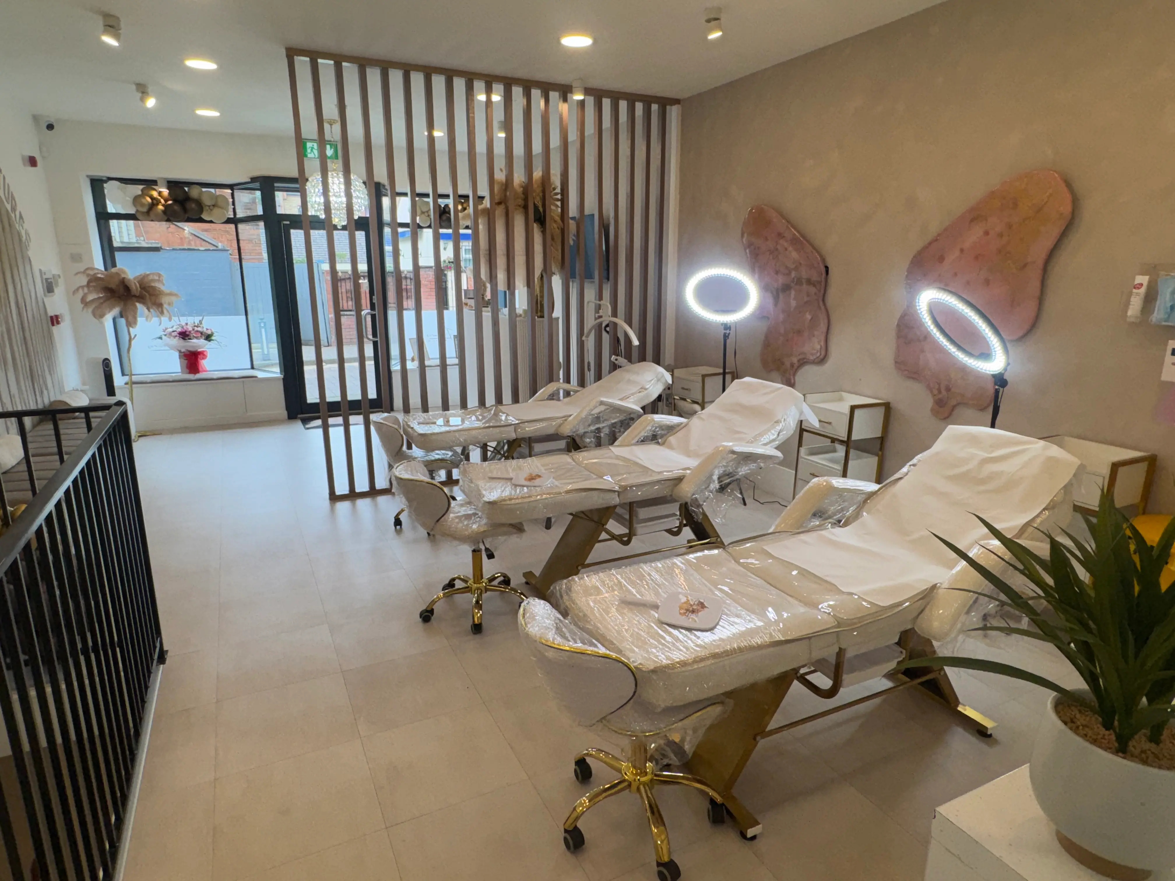 Aesthetics training beds at Perfect Features Training Academy near Manchester