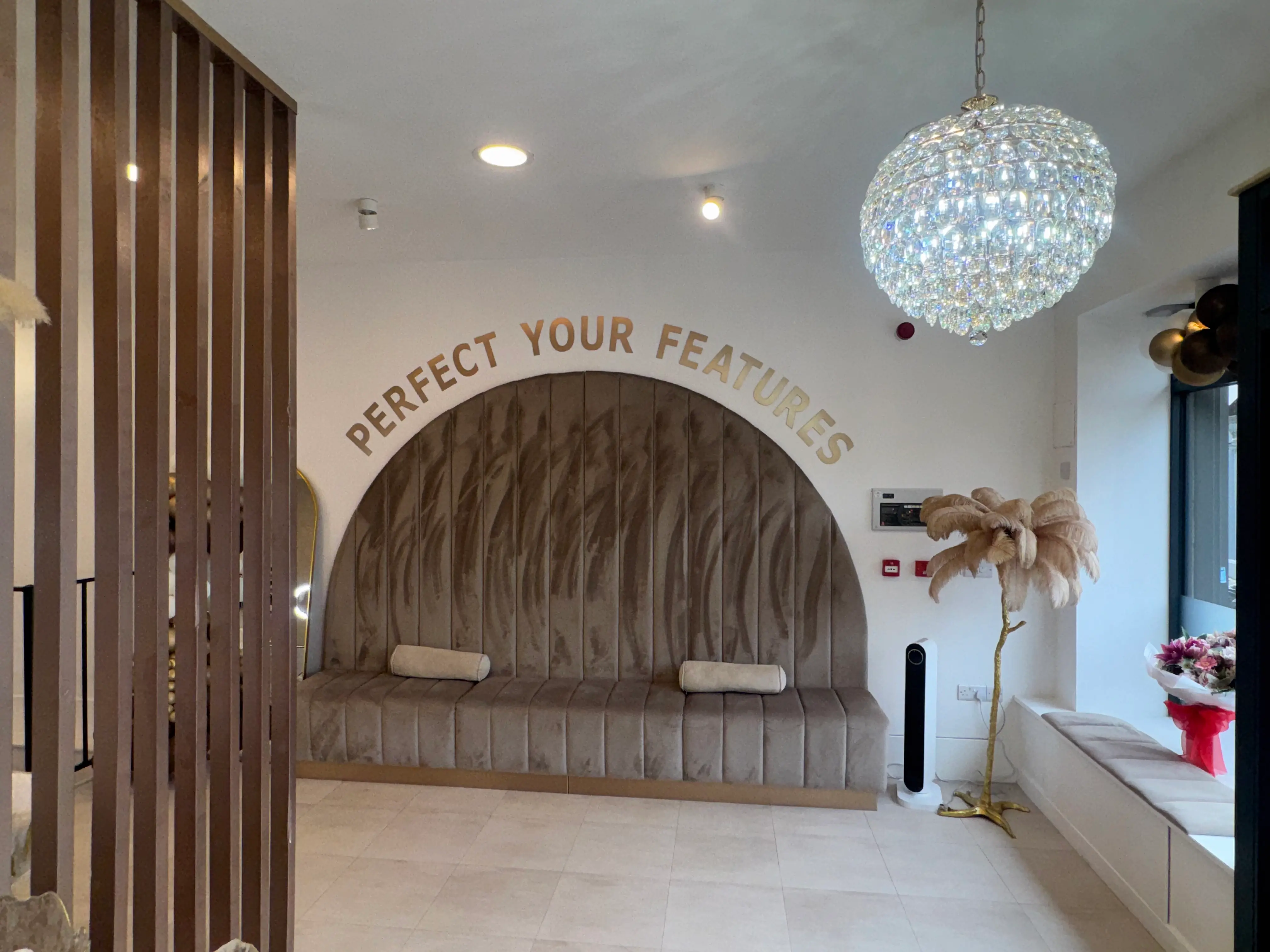 Perfect Features training academy floor and learner facilities near Manchester