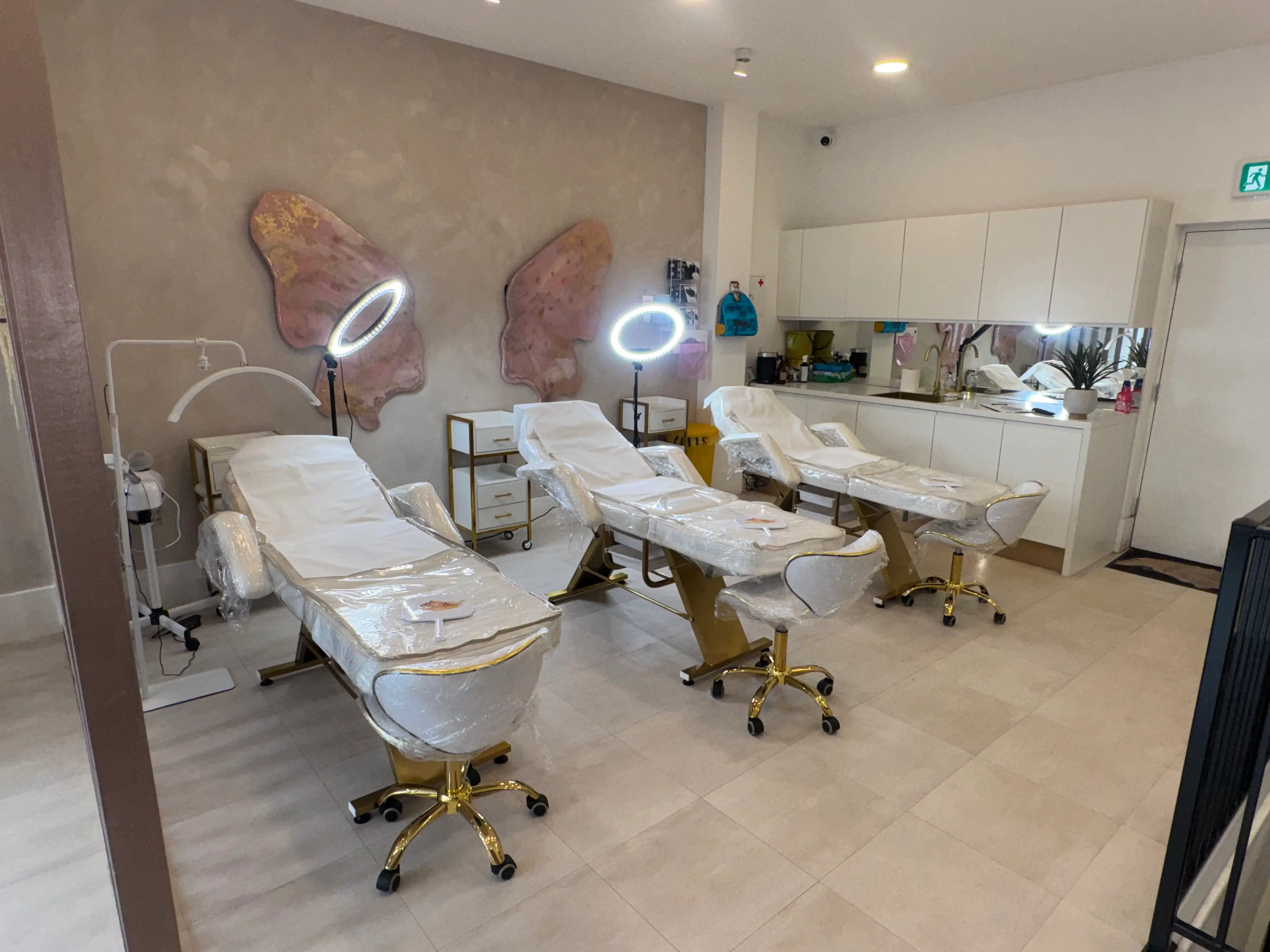 Private consultation and training room at Perfect Features